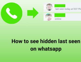 How To see Hidden Last Seen On WhatsApp